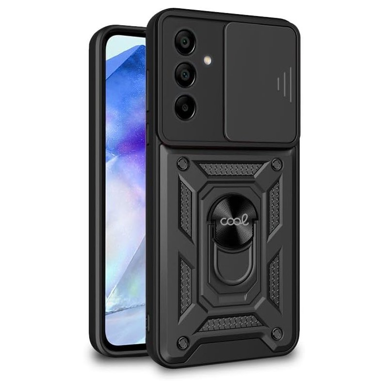 Capa COOL para Samsung A556 Galaxy A55 5G Hard Ring Preto