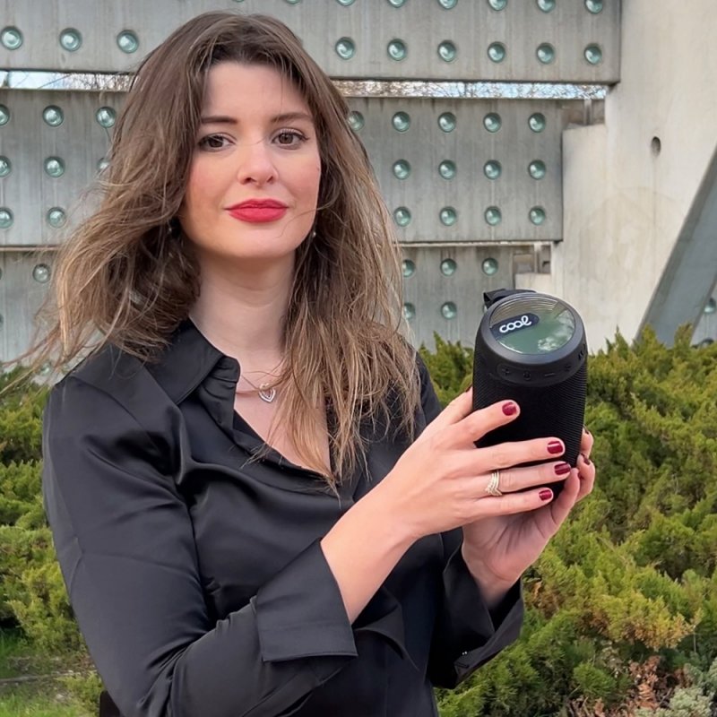 Altoparlante Musicale Universale Bluetooth COOL Bastard 10W Nero