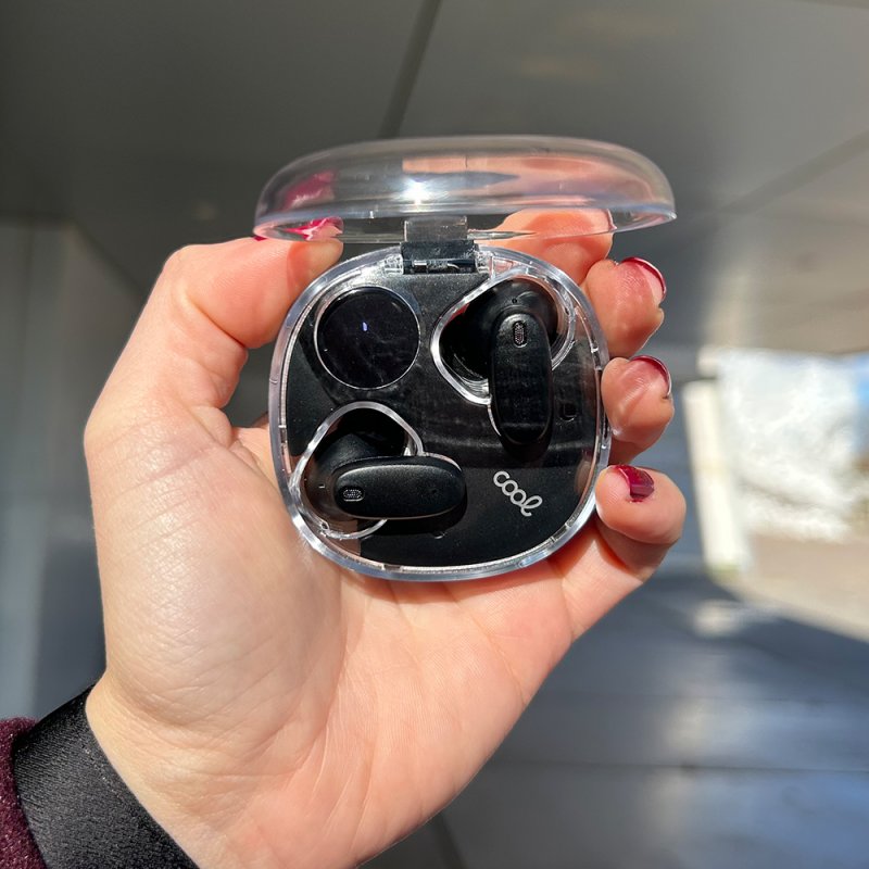 Auscultadores Estéreo Bluetooth COOL Fun Preto