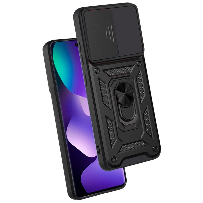 Custodia COOL per Xiaomi Redmi Note 15 5G / Poco M8 Hard Ring Nero