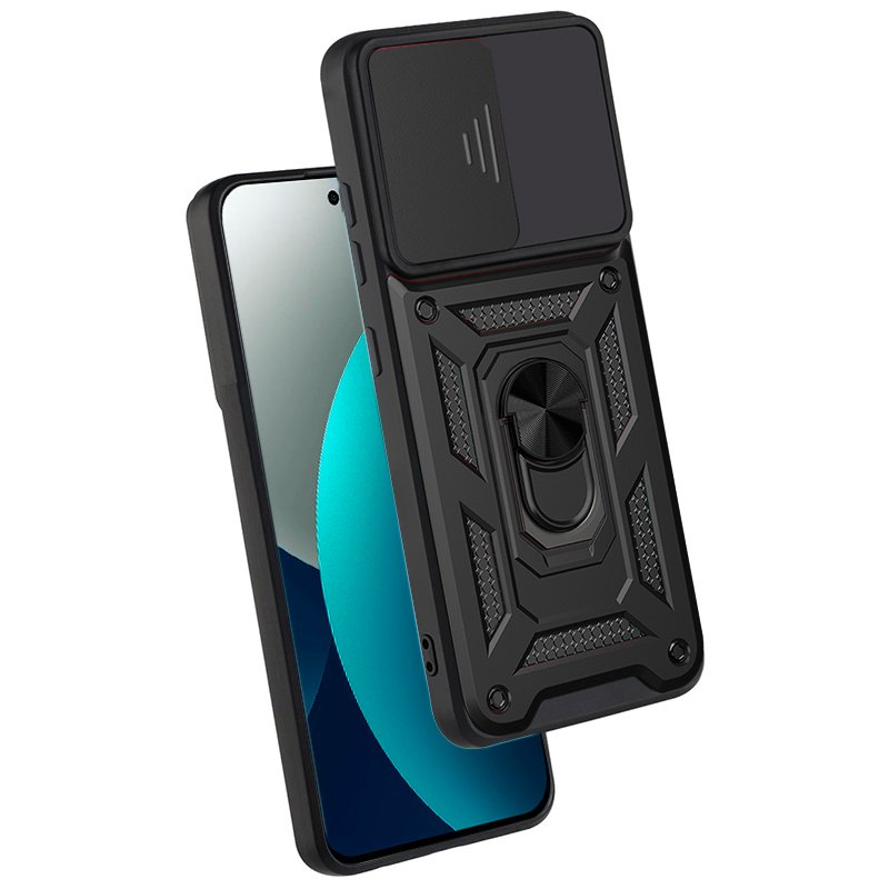 Custodia COOL per Xiaomi Redmi Note 15 Pro Hard Ring Nero