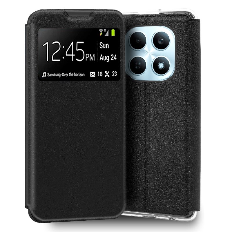 COOL Flip Cover for Xiaomi Redmi Note 15 Smooth Black