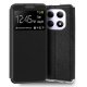 Funda COOL Flip Cover para Xiaomi Redmi Note 15 5G / Poco M8 Liso Negro