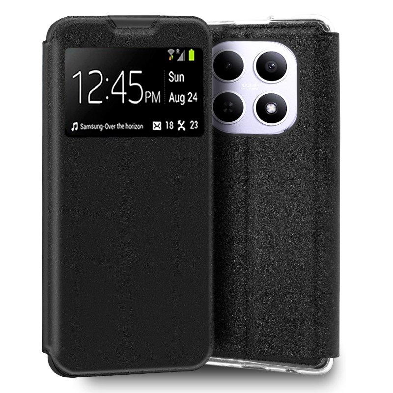 COOL Flip Cover for Xiaomi Redmi Note 15 5G / Poco M8 Smooth Black