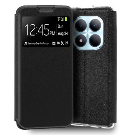 Capa Flip Cover COOL para Xiaomi Redmi Note 15 Pro Liso Preto