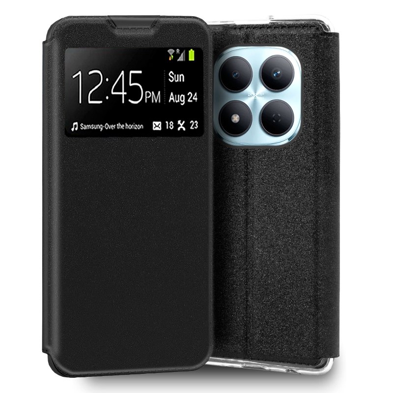 Capa Flip Cover COOL para Xiaomi Redmi Note 15 Pro Liso Preto