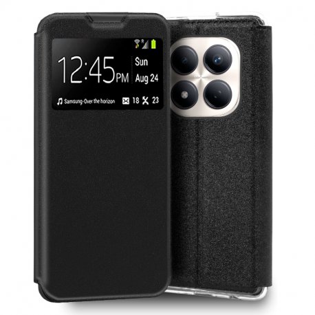 Capa Flip Cover COOL para Xiaomi Redmi Note 15 Pro 5G Liso Preto