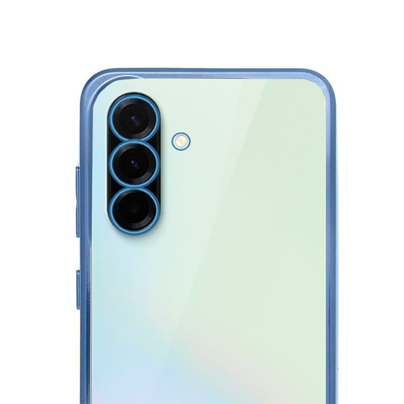 Capa COOL para Samsung A366 Galaxy A36 5G Borde Metálico (Azul)