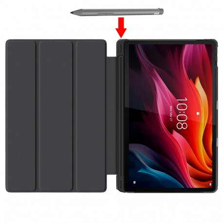 Capa COOL para Lenovo Tab K11 Plus 11.5 Polegadas Couro Sintético Preto