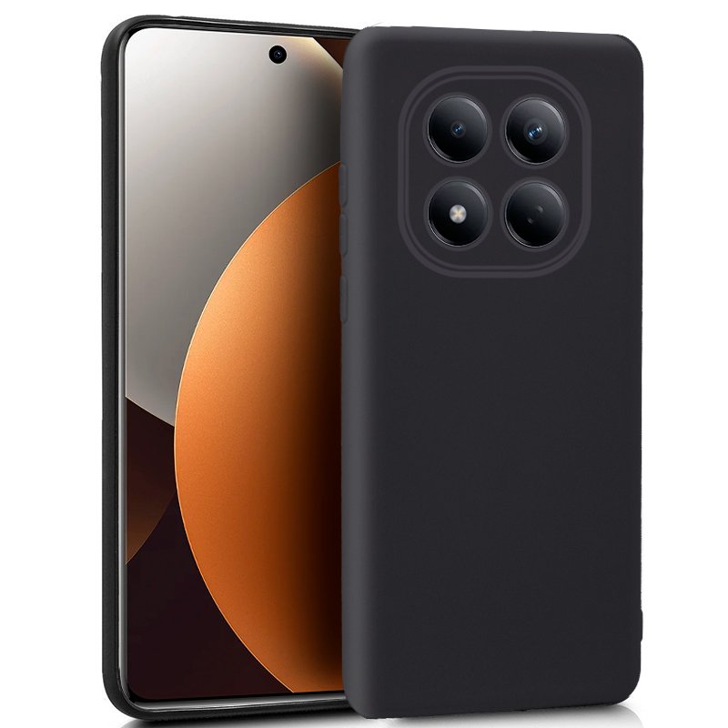 Custodia in Silicone COOL per Xiaomi Redmi Note 15 Pro 5G (Nero)