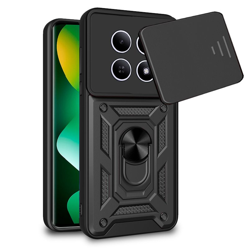 Capa COOL para Xiaomi Redmi Note 15 Hard Ring Preto