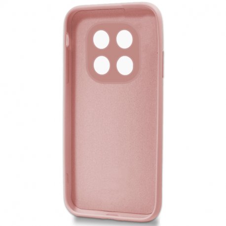 Cover Per Xiaomi Mi 11i 5G / Poco X4 NFC 5G Con Supporto Rotante 360° E Pellicola Vetro Temperato - Rosa Oro