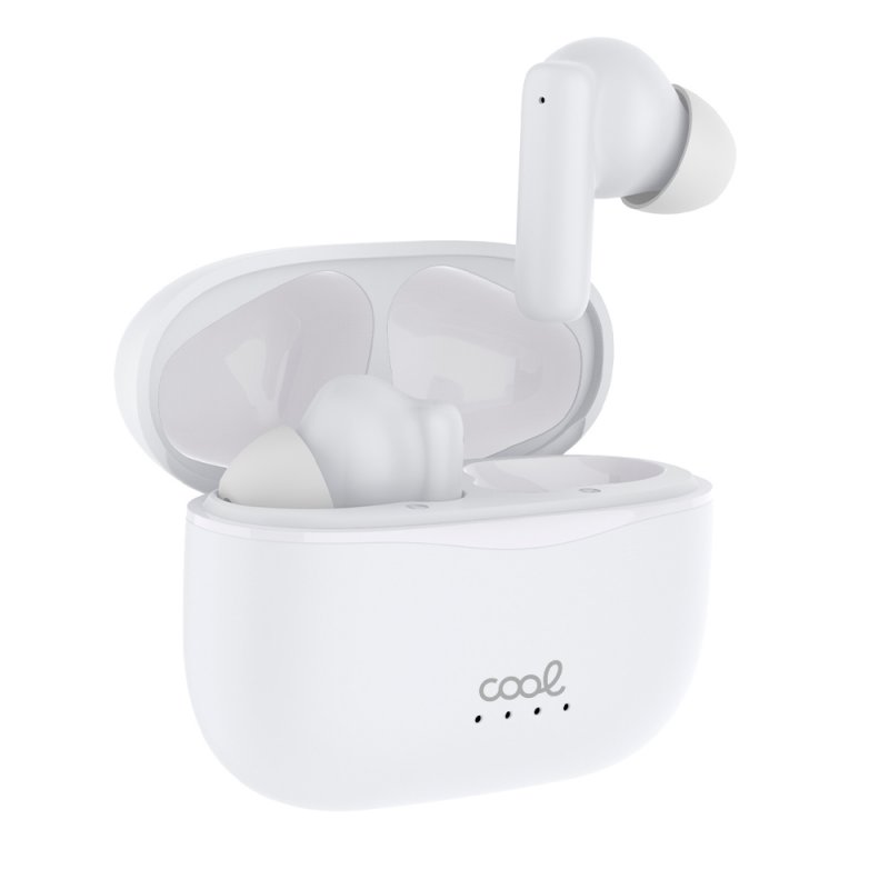 Auricolari Stereo Bluetooth Dual Pod COOL Bound Bianco