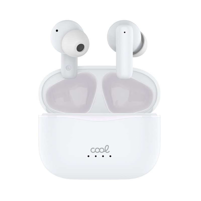 Auriculares Stereo Bluetooth Earbuds COOL Bound Blanco