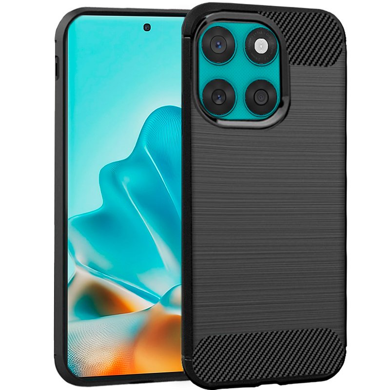 Capa COOL para Motorola Edge 60 / Edge 60 Fusion Carbono Preto