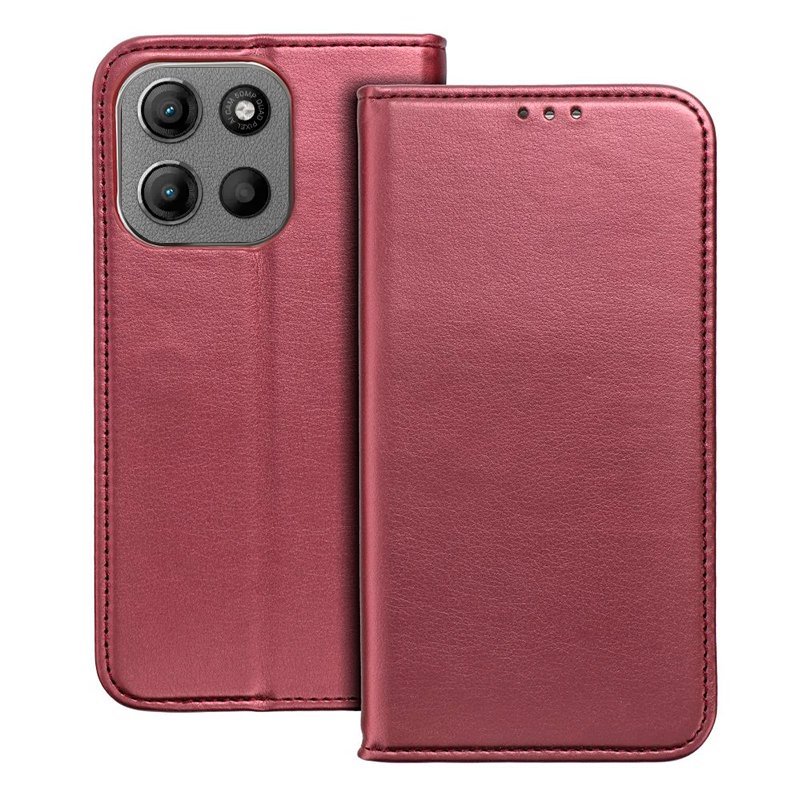 Capa Flip Cover COOL para Motorola Moto G05 / G15 Burgundy