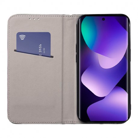 Funda COOL Flip Cover para Xiaomi Redmi Note 15 5G / Poco M8 5G Liso Burgundy