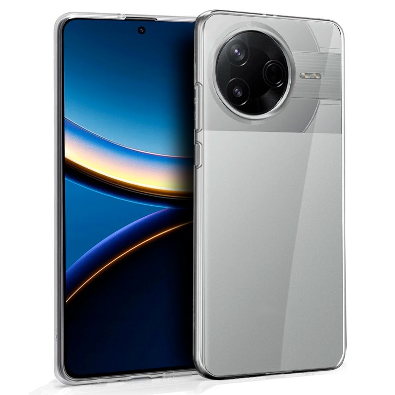 Capa de Silicone COOL para Xiaomi Poco F7 Pro 5G (Transparente)