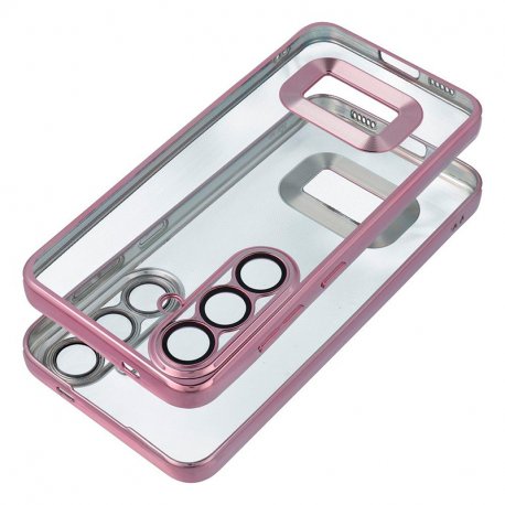 COOL Case for Samsung A266 Galaxy A26 5G / A17 / A17 5G Metallic Edge (Pink)