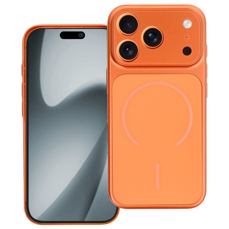 Custodia COOL per iPhone 17 Pro Cover Magnetica Arancia