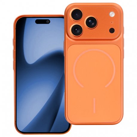 Carcasa COOL para iPhone 17 Pro Max / 18 Pro Max Magnética Cover Naranja