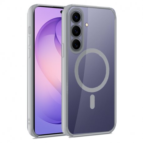 Carcasa COOL para iPhone 15 Magnética Borde Plata