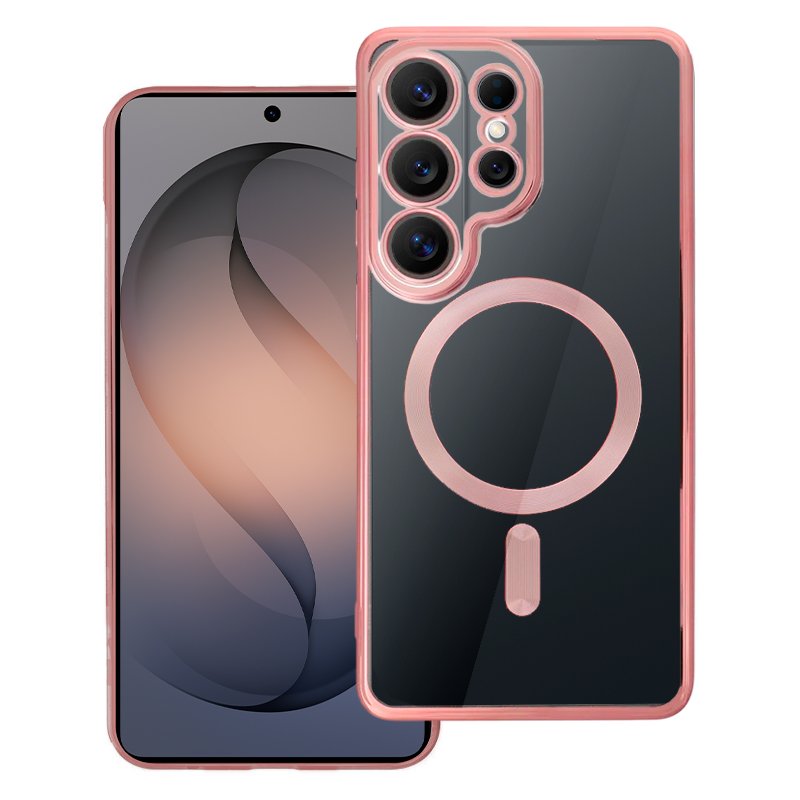 Capa COOL para Samsung S948 Galaxy S26 Ultra Magnética Borde Rosa