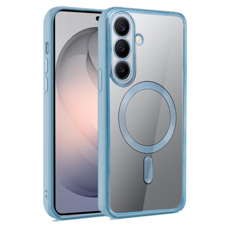 Carcasa COOL para iPhone 15 Pro Magnética Borde Celeste
