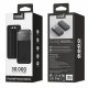 Bateria Externa Universal Power Bank 22,5W 30.000 mAh (Carga Rápida) COOL Negro