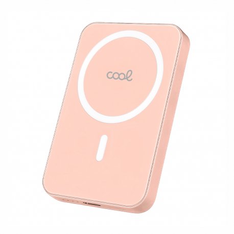 Batteria Esterna Magnetica Power Bank 5000 mAh COOL Rosa