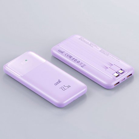 Batteria Esterna Power Bank Ricarica Rapida 22.5 W 10.000 mAh COOL Pocket Viola