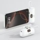 External Battery Power Bank 5000 mAh COOL Capsule White