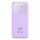 External Battery Power Bank 22.5W Fast Charging 10.000 mAh COOL Pocket (Type-C / Lightning) Violet
