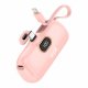 External Battery Power Bank 5000 mAh COOL Capsule Pink