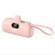 External Battery Power Bank 5000 mAh COOL Capsule Pink