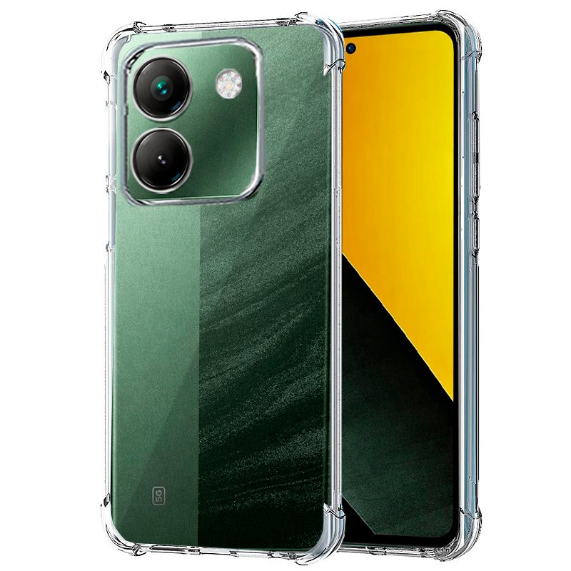 Carcasa COOL para Xiaomi Poco M7 Pro 5G AntiShock Transparente
