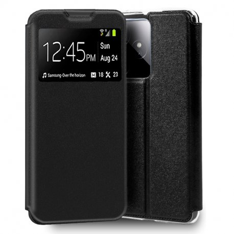 Custodia COOL Flip Cover per Realme GT 7 Liscio Nero