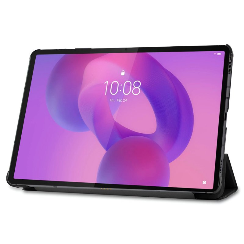 COOL Custodia per Lenovo Idea Tab Pro 12.7 Nero Similpelle