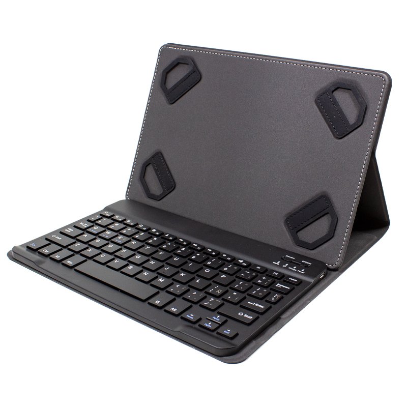 Capa COOL Ebook / Tablet 11.5 - 13.5 polegadas Teclado Bluetooth Couro Sintético Preto (Espanhol)
