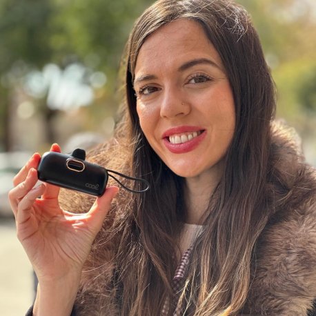 Batteria esterna Power Bank 5000 mAh COOL Capsula Nero