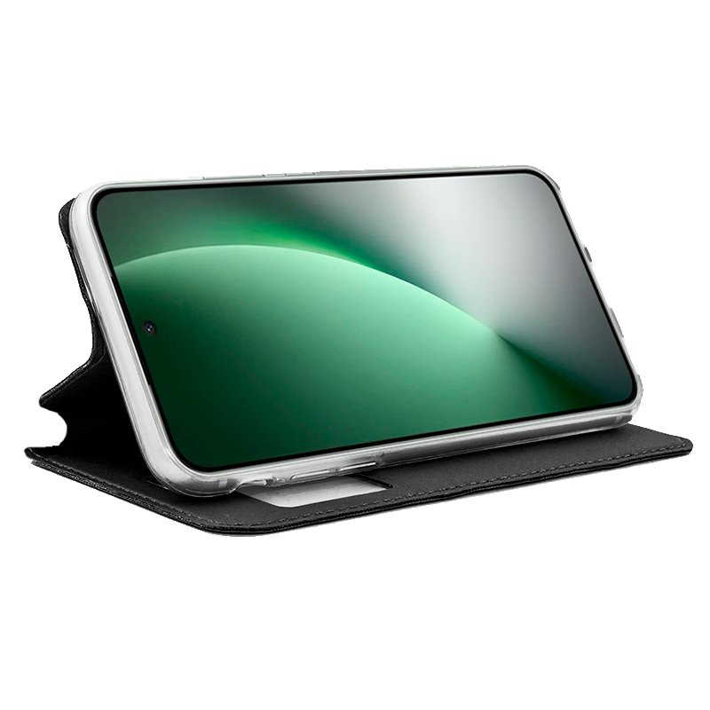 Custodia COOL Flip Cover per Honor Magic 8 Lite / Honor X9D Liscio Nero