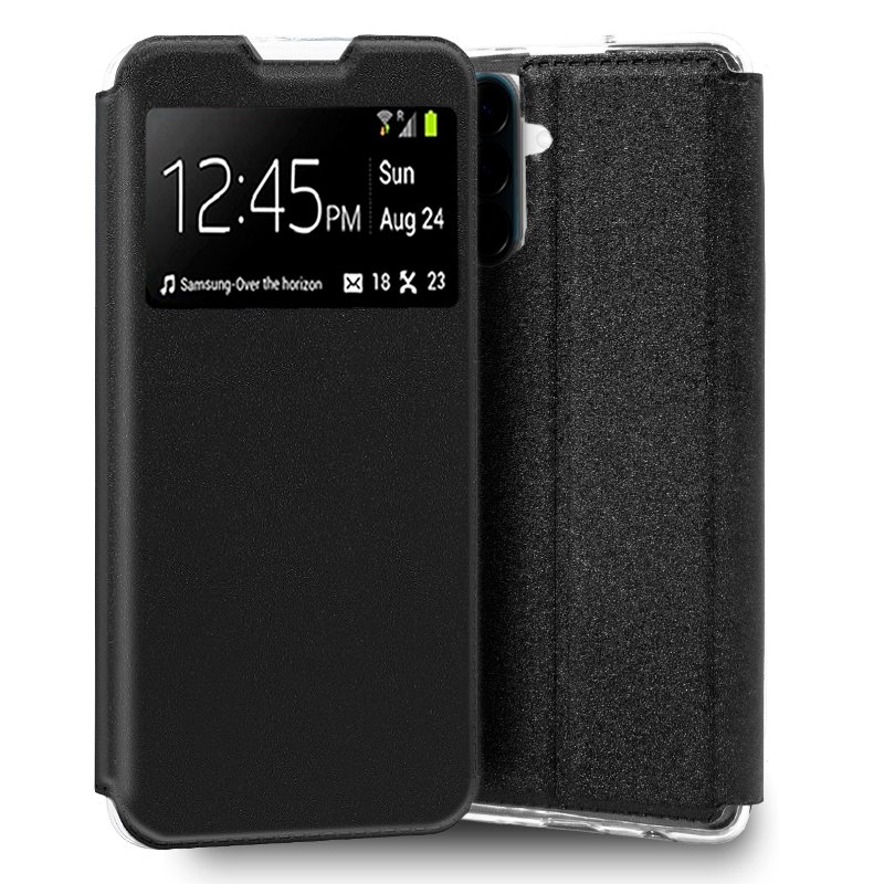 COOL Flip Cover for Samsung A576 Galaxy A57 5G Smooth Black