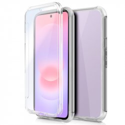 Funda COOL Silicona 3D para Samsung A376 Galaxy A37 5G (Transparente Frontal + Trasera)