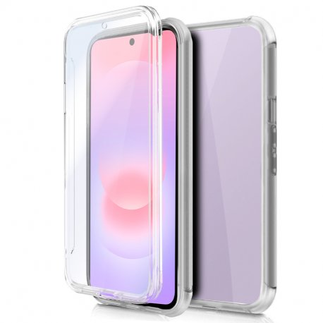 Funda COOL Silicona 3D para Samsung A376 Galaxy A37 5G (Transparente Frontal + Trasera)