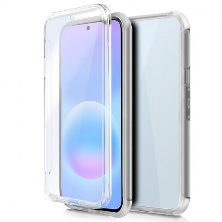 COOL 3D Silicone Case for Samsung A576 Galaxy A57 5G (Transparent Front + Back)