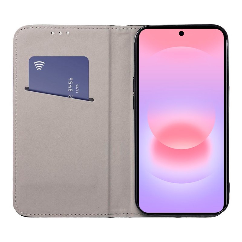 Custodia COOL Flip Cover per Samsung A376 Galaxy A37 5G Nero