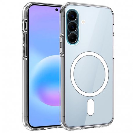 Custodia COOL per Samsung A576 Galaxy A57 5G Trasparente Magnetica