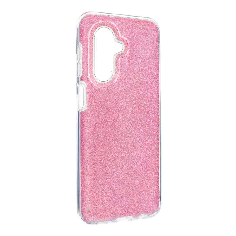 Capa COOL para Samsung A576 Galaxy A57 5G Glitter Rosa