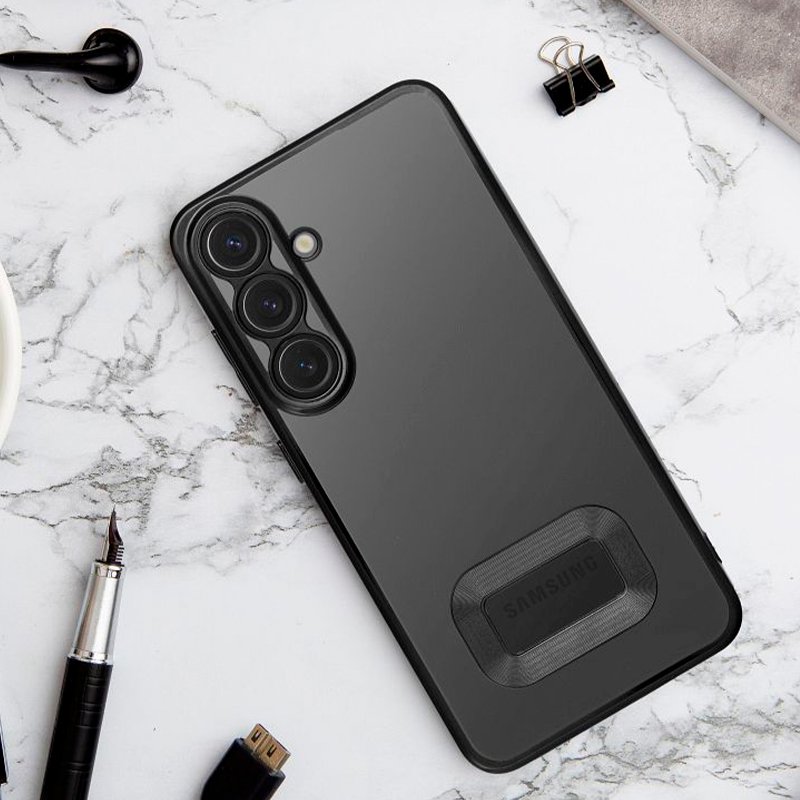 Capa COOL para Samsung A376 Galaxy A37 5G Borde Metálico (Preto)