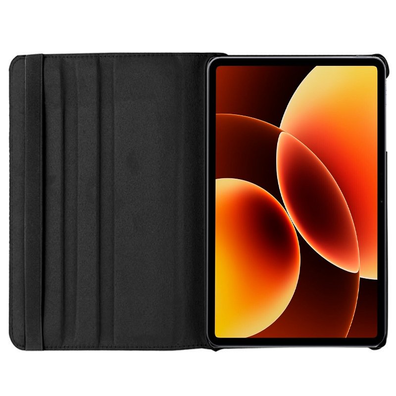 Custodia COOL per Xiaomi Pad 7 / 7 Pro / 8 / 8 Pro Girevole in similpelle nera